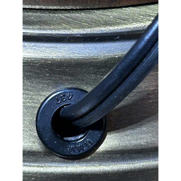 Automax 11418 Hard To Find Wood Table Lamp Works Great 32 3/4”H No Shade VGUC - Picture 14 of 16